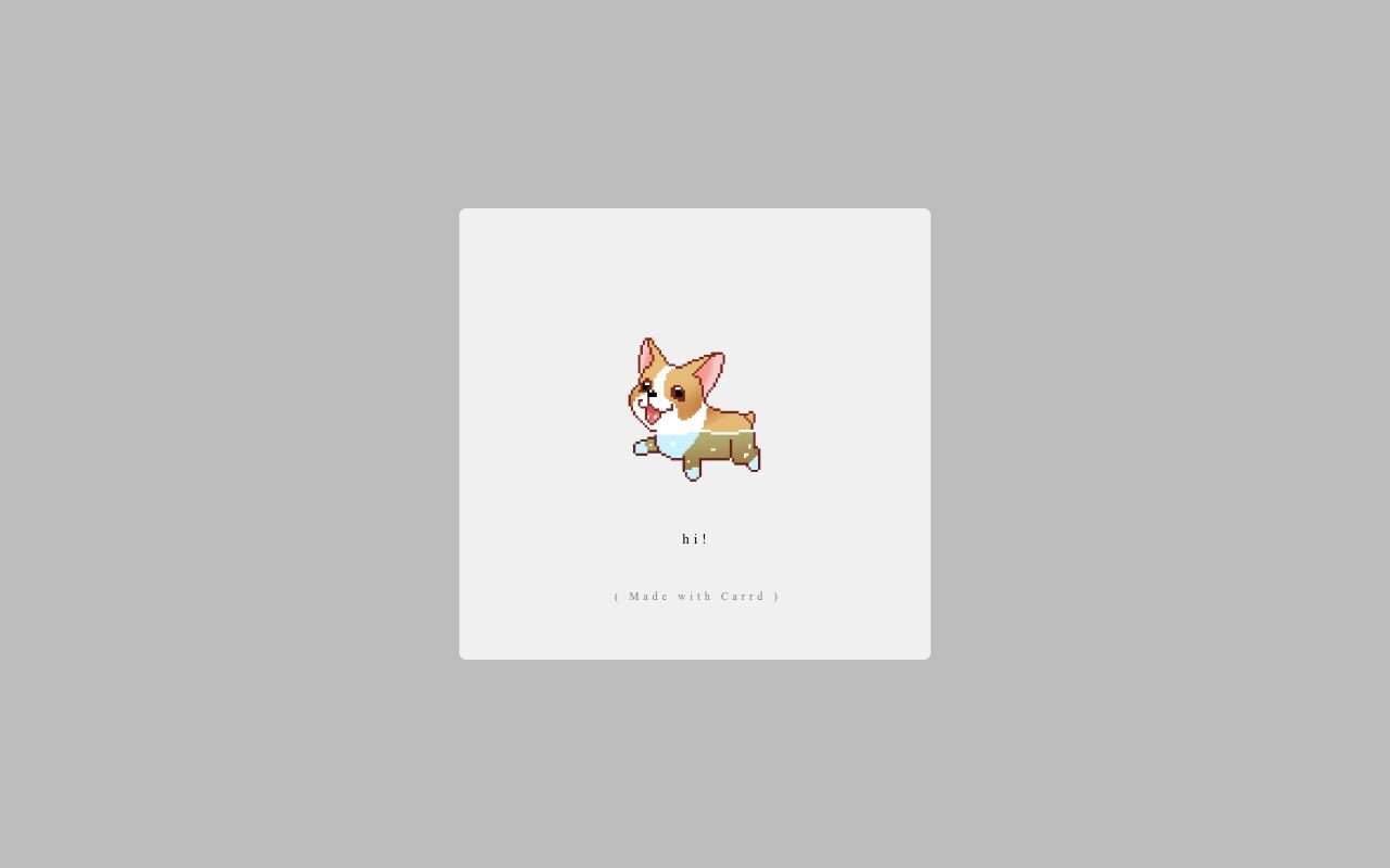 Carrd profile picture for @acoustic
